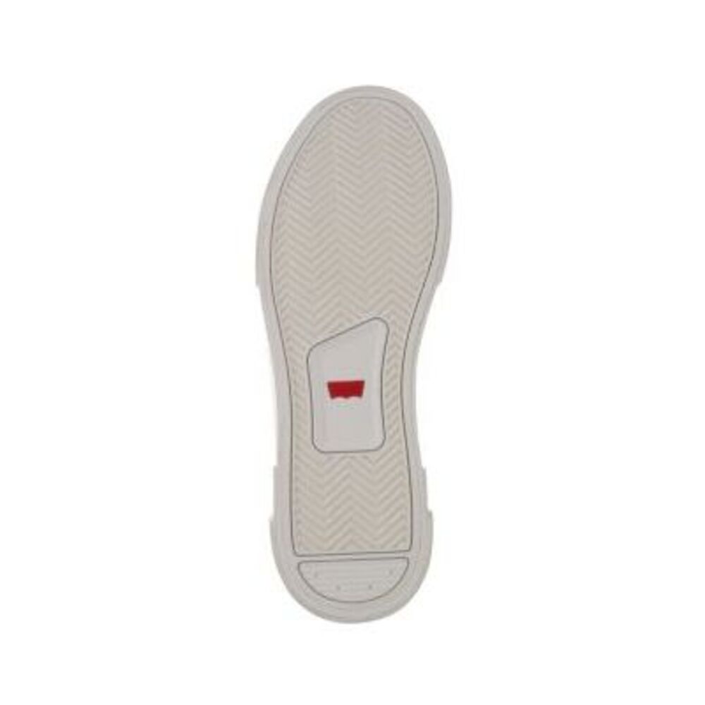 NWT LEVI'S Womens White Becky Round Toe Platform Lace-Up Sneakers Shoes 9.5 - Picture 2 of 3